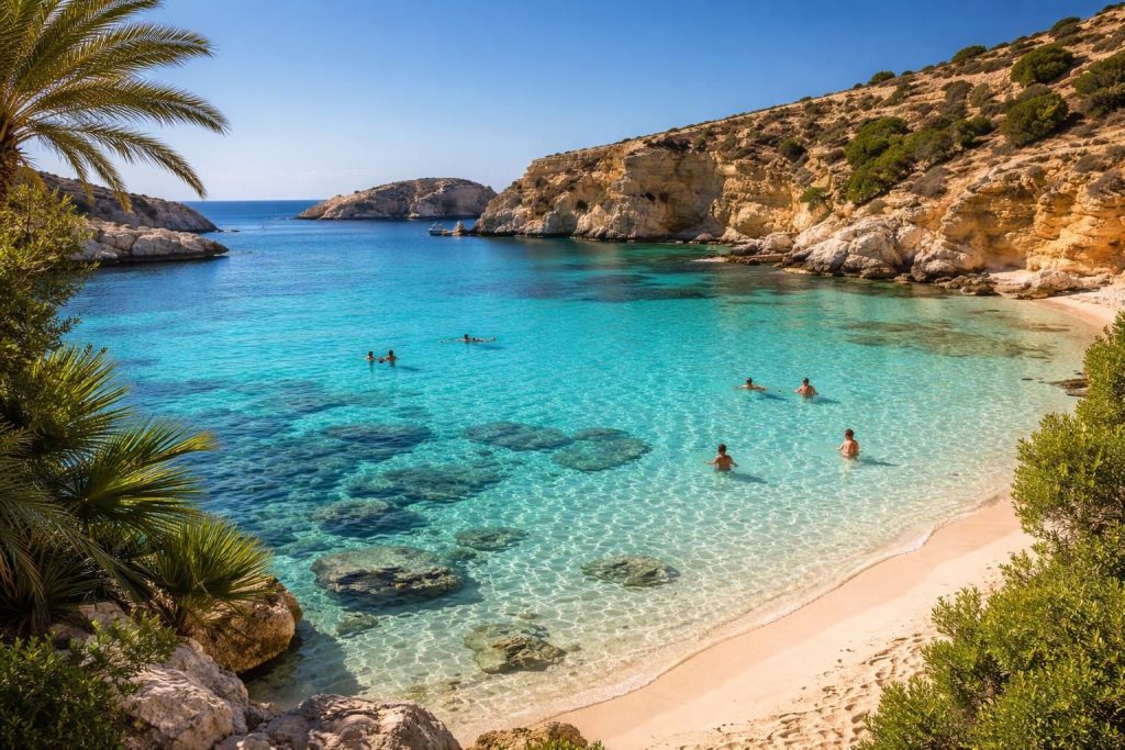 découvrez le blue lagoon à malte, un véritable paradis pour se baigner dans des eaux cristallines et profiter d'une plage idyllique.