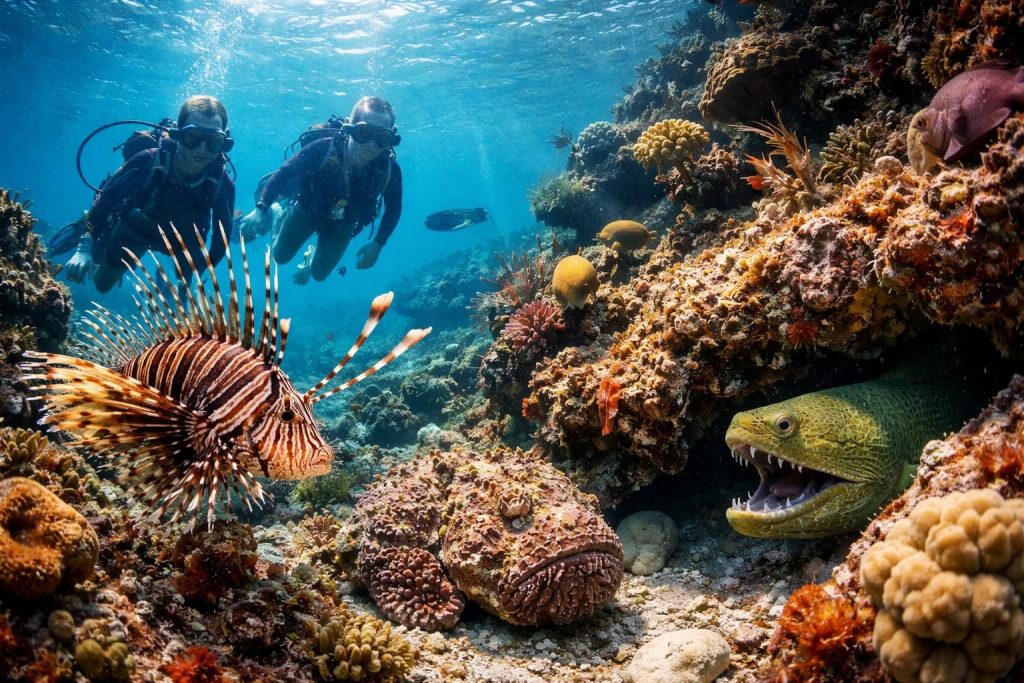 découvrez notre guide complet des poissons dangereux de martinique pour une plongée en toute sécurité. apprenez à les identifier et à éviter les risques lors de vos explorations sous-marines.