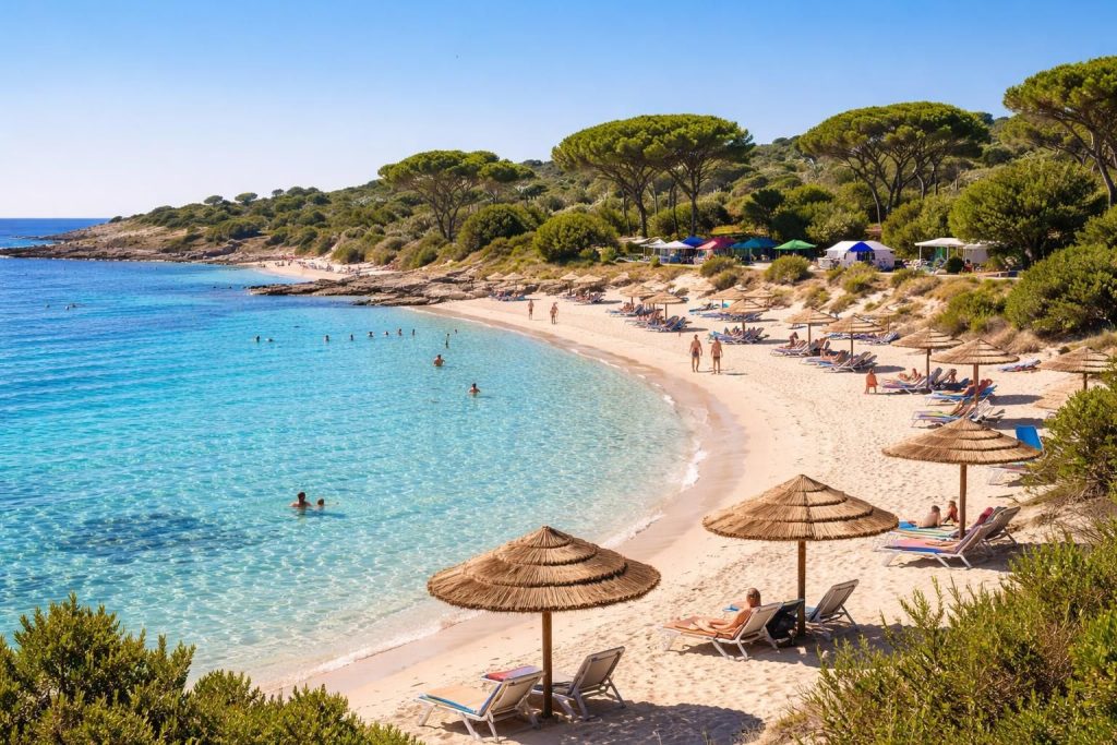 découvrez la plage pelosa en sardaigne, avec une sélection de campings proches de cette magnifique plage italienne, idéale pour des vacances entre nature et mer.